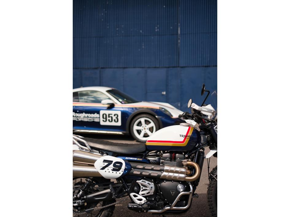 PROJECT  #79 SCRAMBLER 1200X & PORSCHE 992 DAKAR 