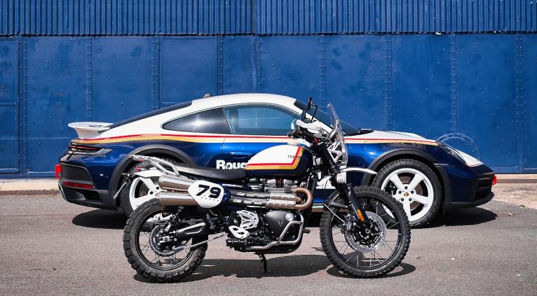 PROJECT  #79 SCRAMBLER 1200X & PORSCHE 992 DAKAR 